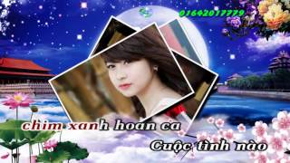 Hoa Cài Mái Tóc Karaoke Remix  Beat Đào Phi Dương [upl. by Carmelia]