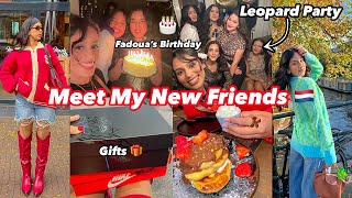 VLOG  3 Days in My Life  New friends 👭 Birthday Party 🎂🥳Girls day out 🇳🇱 [upl. by Anwahsit]