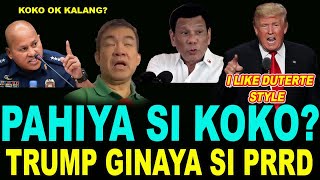 KAKAPASOK LANG KOKONUT NASUPALPAL TRUMP GINAYA ANG WR ON DRU6S NI PDUTERTE [upl. by Secnarfyram]