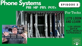 IT Technician Training Course EP2 Telecom PRI SIP PBX POTs lines [upl. by Jenette]