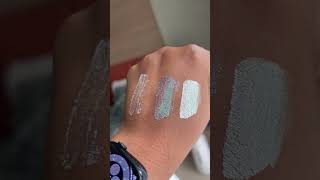 ELF DUOCHROME LIQUID EYESHADOW SWATCHES  ALL 3 SHADES duochromeeyeshadow eyeshadowswatches [upl. by Edmonds]