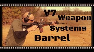 V7 Weapon Systems AR15 16 SS Mid Length Barrel Review HD [upl. by Ahsinna]