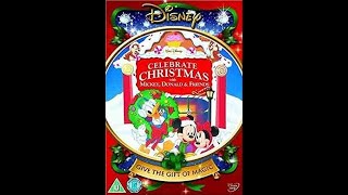 Celebrate Christmas with Mickey Donald amp Friends UK DVD Menu Walkthrough 2006 [upl. by Weintrob499]