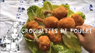 RECETTE DE CROQUETTES DE POULET [upl. by Carney]