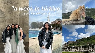 türkiye vlog 🇹🇷  izmir amp istanbul travel uni vlog [upl. by Lanie]