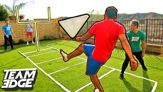 GIANT FINGER FOOTBALL CHALLENGE [upl. by Herring]