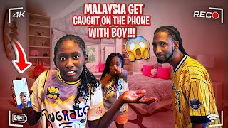 MALAYSIA GETS CAUGHT TALKING TO A BOY 👦🏽 ON THE PHONE TUNE IN TO SEE WHAT HER DAD DID😡😡😡 [upl. by Nylecyoj]