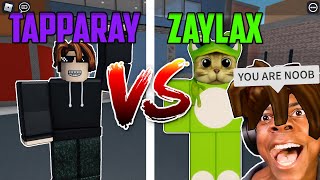 1V1 VS Tapparay in ROBLOX Murder Mystery 2 GODLY [upl. by Alegnaed]