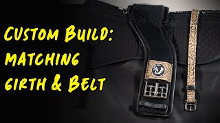 GIVEAWAY Custom StretchTec Shoulder Relief Girth w Matching Belt [upl. by Ttenneb]