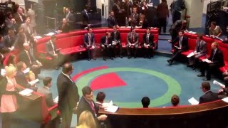 Inside LME  Open outcry ring trading inside London Metal Exchange [upl. by Nessnaj]