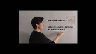 Nebenwirkungen an der Lunge bei der Bestrahlung vom MammaCa  Strahlentherapie Prof Hilke Vorwerk [upl. by Adnor]