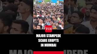 Mumbai Stampede Scare As 25000 Turn Up For Air India WalkIn Interviews  Watch [upl. by Ardaid928]