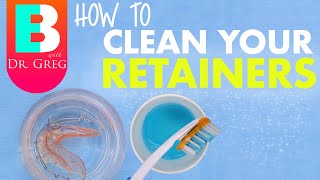 How to Clean Retainers Hawley Essix Clear etc [upl. by Ilenna199]