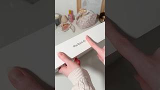 Unboxing MacBook Air 15 inch M3 🩶 macbook lifestyle cozy [upl. by Eiro]