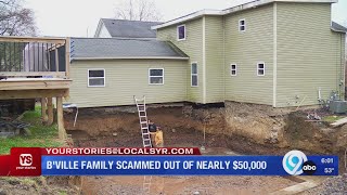 Baldwinsville family scammed out of nearly 50000 by contractor [upl. by Boyd995]