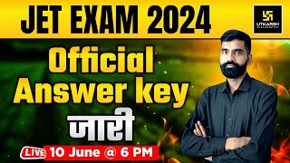 JET 2024 Official Answer Key Out  JET 2024 Cut Off  Utkarsh Agriculture Classes  Gyarsi Lal Sir [upl. by Ytram]