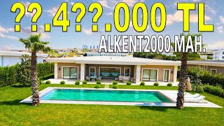 Lüks Villa Turu Alkent 2000Göl İstanbul  Özel Hediyeli Ev Turu [upl. by Anoy]