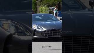 James Bond in a One77 🤑 jamesbond astonmartin one77 rare lifestyle millionaire carspot 007 [upl. by Adnamma98]