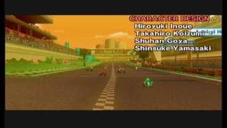 Mario Kart Wii Credits HD [upl. by Oirom]