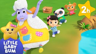 Row row row your boat  2 Hours of Little Baby Bum  Preschool Learning Songs amp Nursery Rhymes [upl. by Orips]