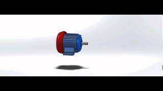 Animazione di Esploso Motore elettrico con Solidworks [upl. by Donaldson151]