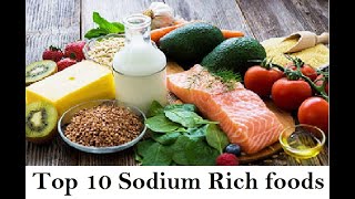 top 10 sodium rich foods you need to know  what is best sodium rich source food [upl. by Meriel]