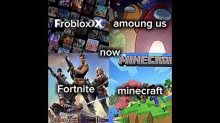 Games names now vs thenfortnitefypfunny [upl. by Kristien]