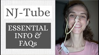 Nasojejunal NJ Feeding Tube Essential Info amp Frequently Asked Questions Life with a Vent [upl. by Ahrat]