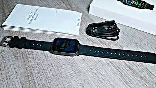 Glory Fit Smart watch QS08  Unboxing Review of Specs Features [upl. by Hutner]