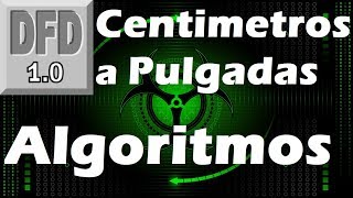 centímetros a pulgadas Algoritmos en un minuto [upl. by Katsuyama]