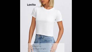 Lovito Crew Neck Tshirt shorts [upl. by Kele421]