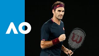 Roger Federer vs John Millman  Match Highlights 3R  Australian Open 2020 [upl. by Richella]