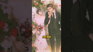 Who did mikasa marry in attack on titan ending [upl. by Loos]