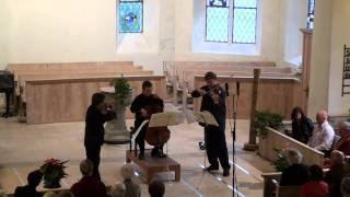 Niziol String Trio plays Beethoven String Trio Serenade Op8 [upl. by Geri571]