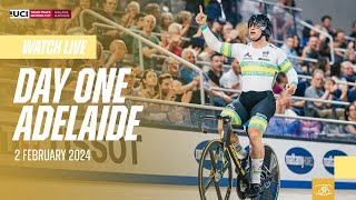 LIVE  Day One Adelaide AUS  2024 Tissot UCI Track Cycling Nations Cup [upl. by Akciret]