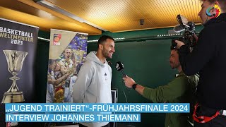 2024  Frühjahrsfinale  Interview Johannes Thiemann [upl. by Reine]