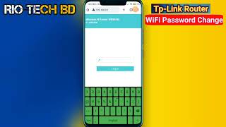 Tp Link Router Password change  😱😱 [upl. by Kaia]