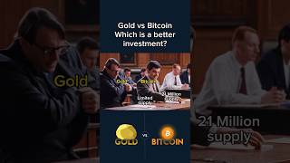 Gold vs Bitcoin where invest money💰 gold bitcoin bitcoinetf trading [upl. by Naicad]