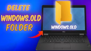 How to delete the WindowsOld Folder on Windows 11 23H2  2024 [upl. by Htidirem655]