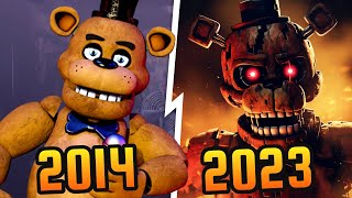 Evolution of Five Nights at Freddys 20142023 [upl. by Torry]