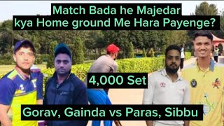 Paras Sibbu vs Gorav Gainda 🔥 Double Wicket Match  Japnes Park Ground Delhi [upl. by Aisenat352]