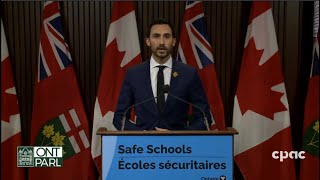 Ontario education minister announces postponement of March Break until April 12 [upl. by Eltsyek]