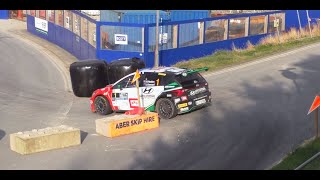 RALI CEREDIGION 2024  RALLY 2 CARS FLAT OUT [upl. by Ettesyl881]