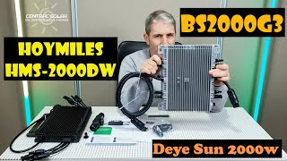 HOYMILES HMS2000DW x BS2000G3 DEYE 2000W [upl. by Sutsuj270]