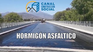 HORMIGON ASFALTICO que es y como se hace [upl. by Sixela]