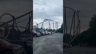 Dominator at Kings Dominion shorts short fyp rollercoaster kingsdominion [upl. by Dennett]