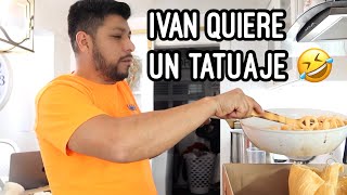 IVAN NOS CUENTA LA HISTORIA DE AMOR DE SUS PADRES❤️ LES COMPARTE SU FAMOSA SALSA PARA CHICHARRONES👌 [upl. by Naresh]