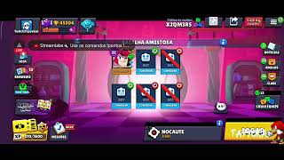 Brawl Stars 45000  X1 COM CHAT  ao vivo na TWITCH tb QUINTOU bb Passe grátis pergunt no chat [upl. by Pegma460]