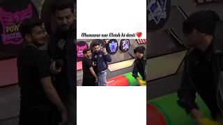 Elvish Yadav and Munawar faruqui 😂😂 elvishyadav munawarfaruqui comedy playground biggboss [upl. by Anaej420]