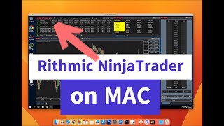 How to connect NinjaTrader Rithmic on Mac ninjatrader futurestrading [upl. by Jandy350]